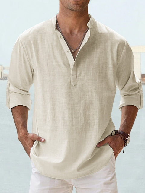 Adam | Breathable Linen Shirt