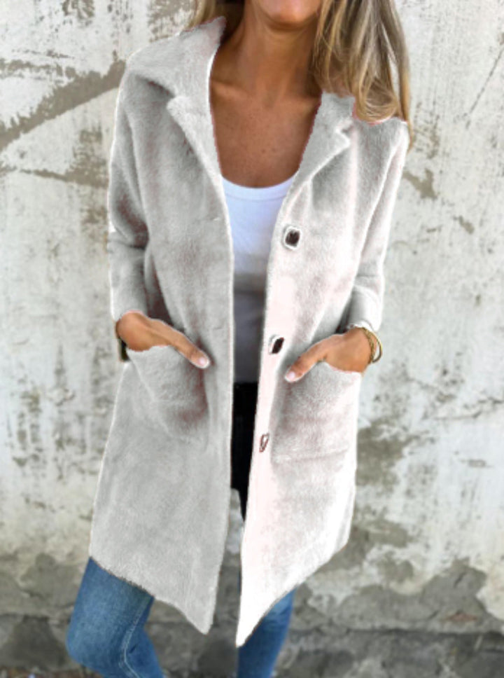 Angelika™ | Buttoned Wool Jacket