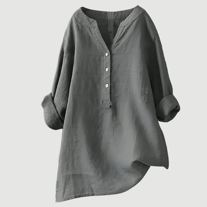 Freja™ – Airy and Comfortable Shirt with Buttons