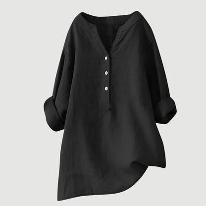 Freja™ – Airy and Comfortable Shirt with Buttons