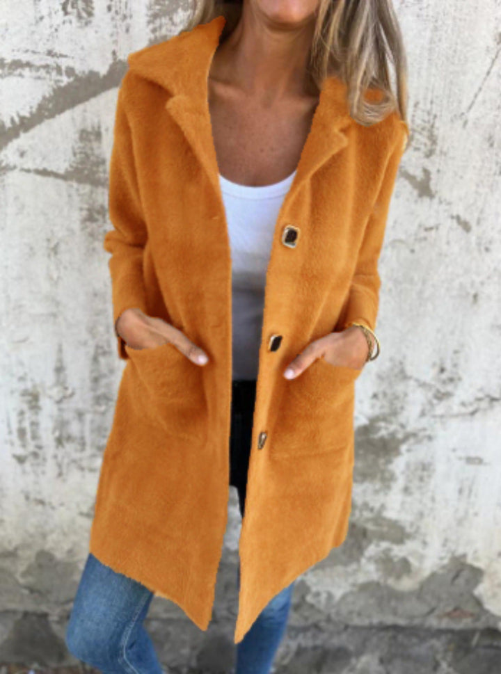 Angelika™ | Buttoned Wool Jacket