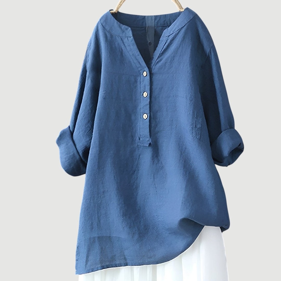 Freja™ – Airy and Comfortable Shirt with Buttons
