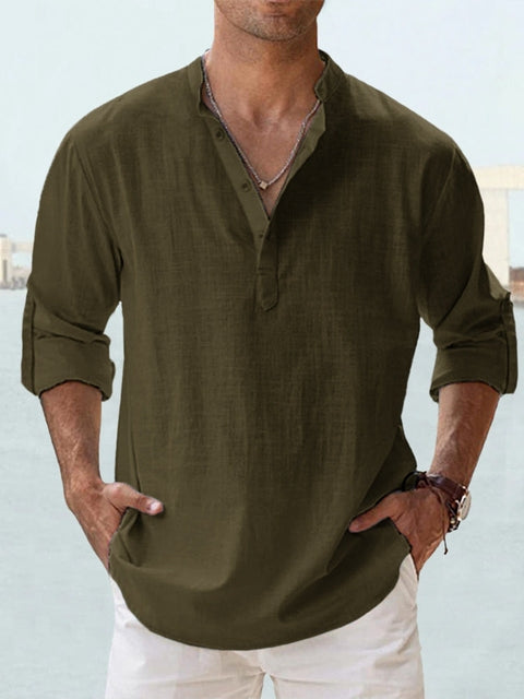 Adam | Breathable Linen Shirt