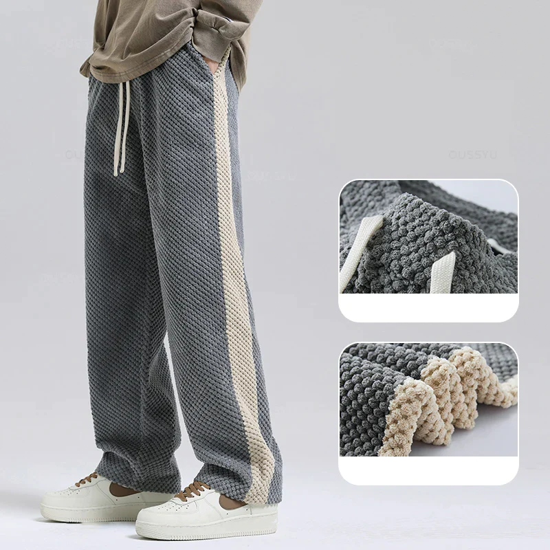 Dion - Waffle Corduroy Joggers