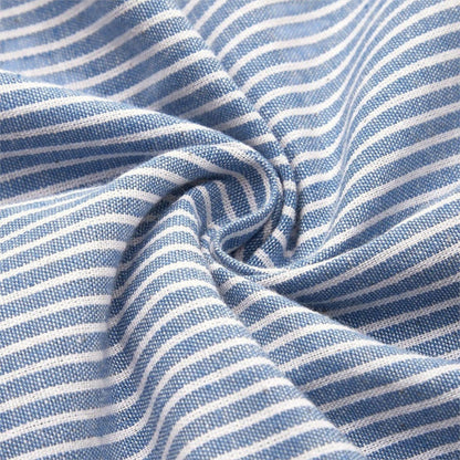 Mirone™ | Striped Cotton Midi Dress