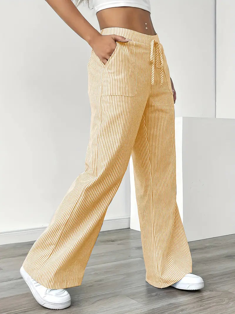 Vida - Striped Pants