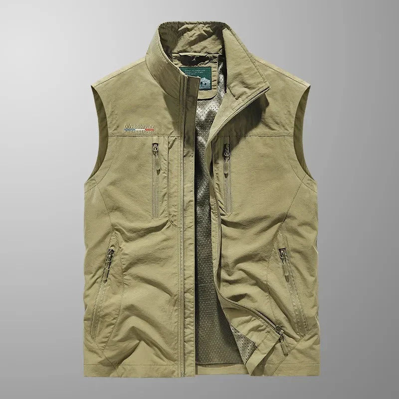Kasper™ – Breathable Cargo Vest with Smart Pockets