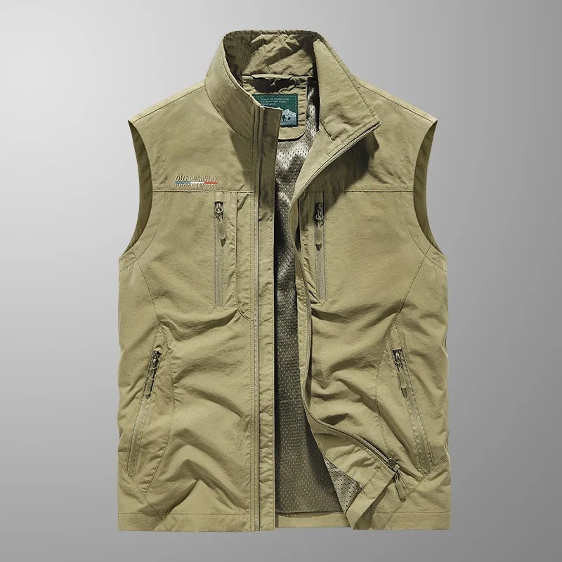 Kasper™ – Breathable Cargo Vest with Smart Pockets