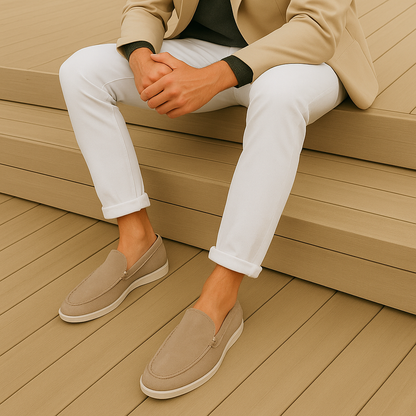 Gairo - Elegante suède loafers