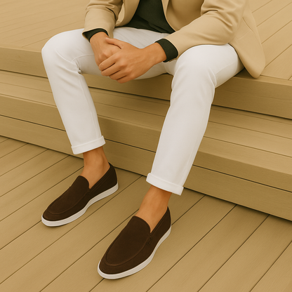 Gairo - Elegante suède loafers