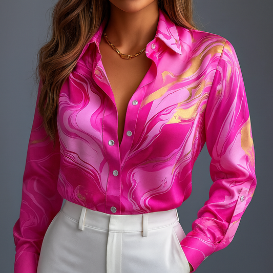 Eloura - SATIN FLOW SHIRT