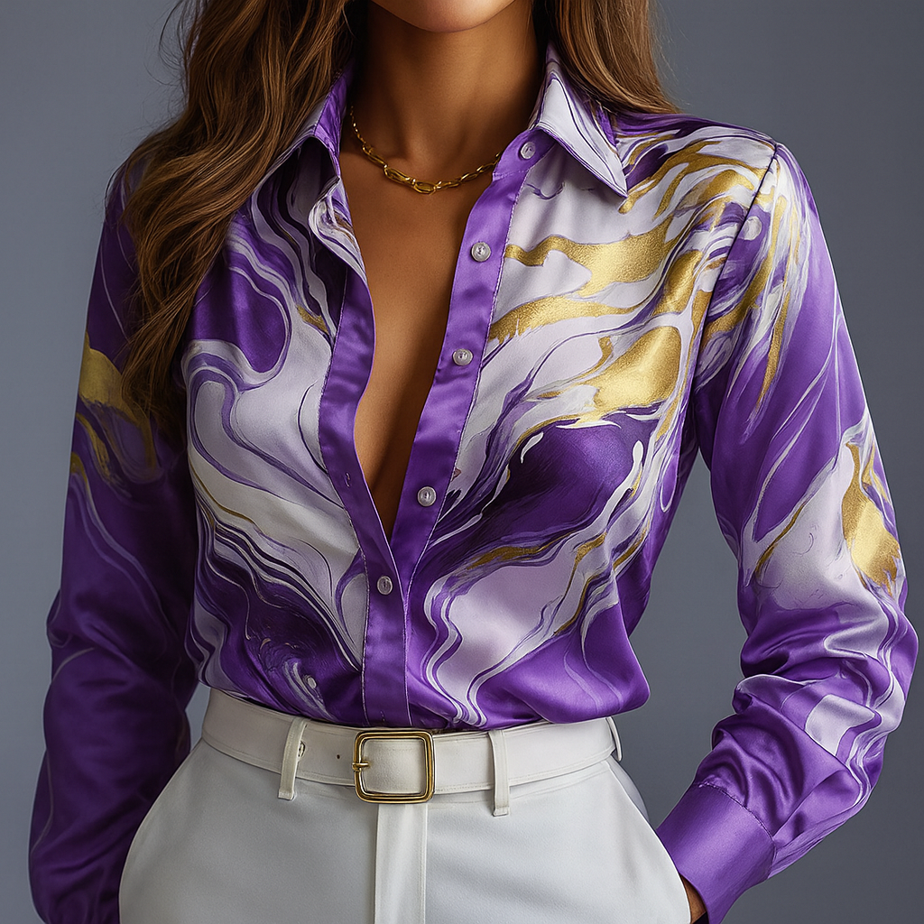 Eloura - SATIN FLOW SHIRT