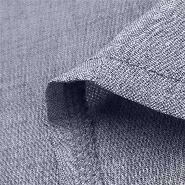 Hélène - Artistic long V-neck shirt