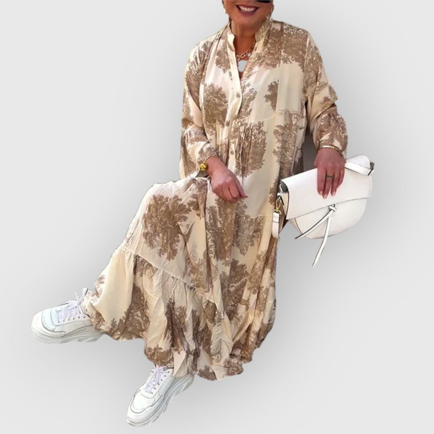 Clarien™ | Floral Maxi Dress