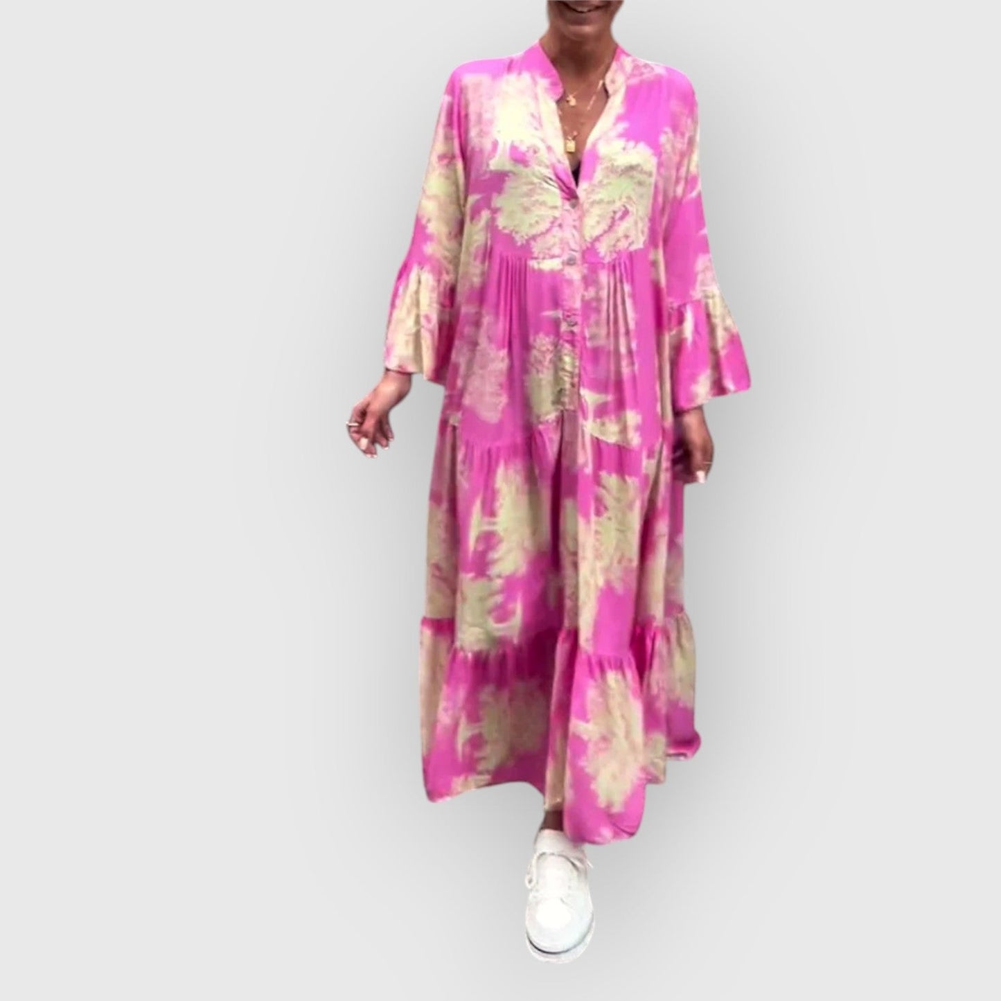 Clarien™ | Floral Maxi Dress