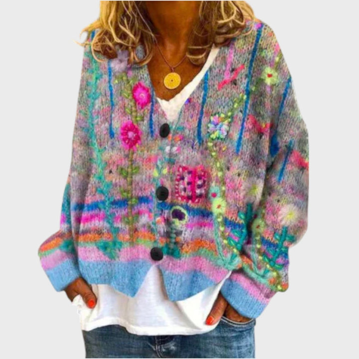 Evie™ | Bloom Knit Cardigan