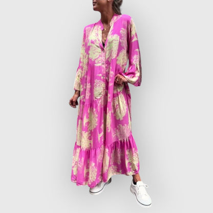Clarien™ | Floral Maxi Dress