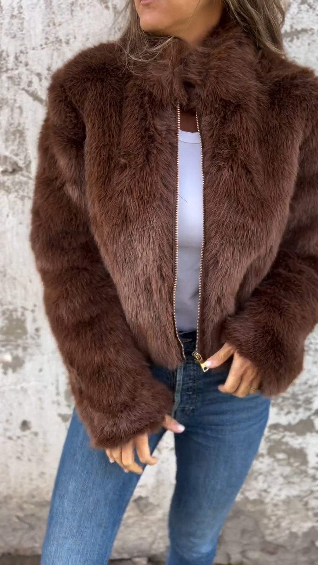 Mercy - Faux Fur Jacket