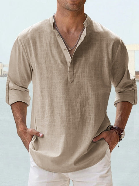 Liam - Casual Linen Overshirt