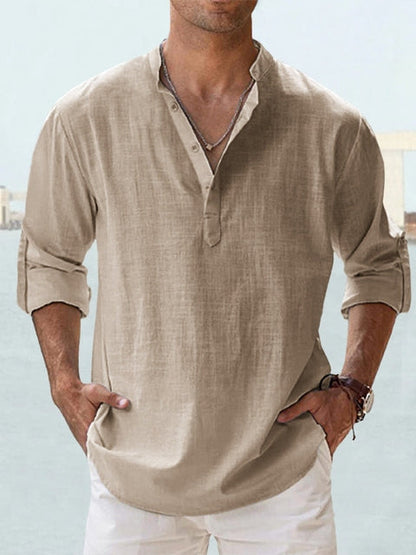 Adam | Breathable Linen Shirt