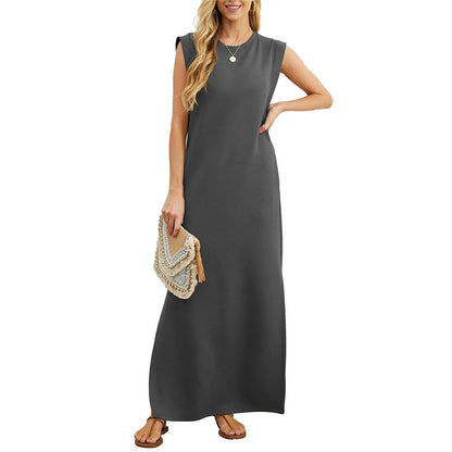 Sabrina - Elegant Wrinkle-Free Maxi Dress