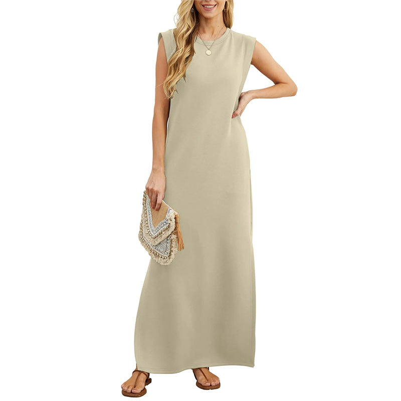 Sabrina - Elegant Wrinkle-Free Maxi Dress