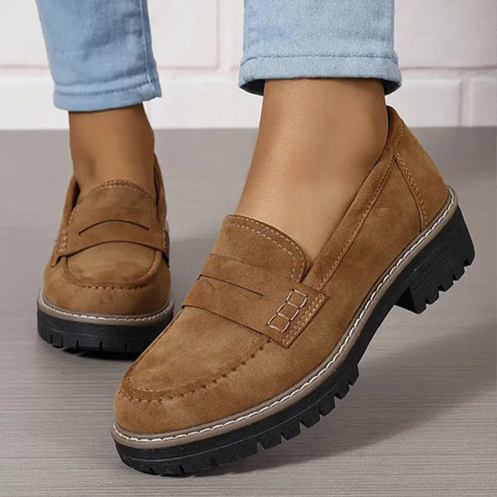 Fleur™ | Timeless Suede Loafers