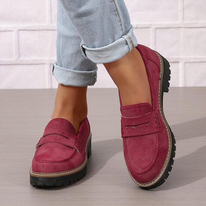 Fleur™ | Timeless Suede Loafers