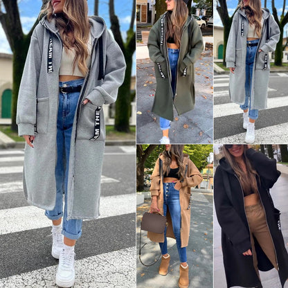 Marta – Oversized Comfort Hoodie Coat