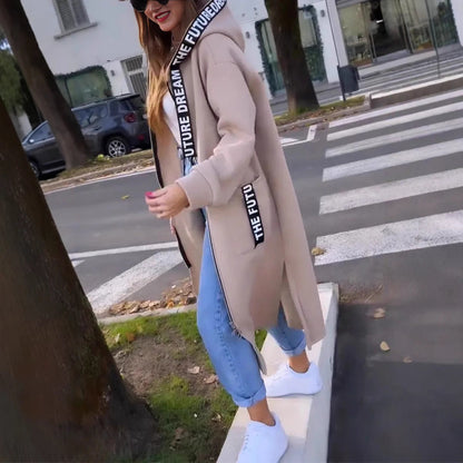 Marta – Oversized Comfort Hoodie Coat