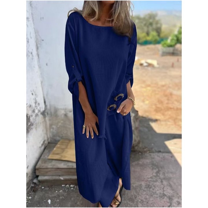 Belinda™ | Long Sleeve Loose Robe and Trousers 2-piece Set