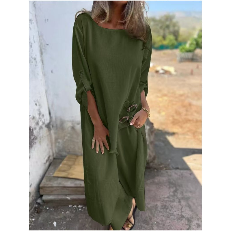 Belinda™ | Long Sleeve Loose Robe and Trousers 2-piece Set