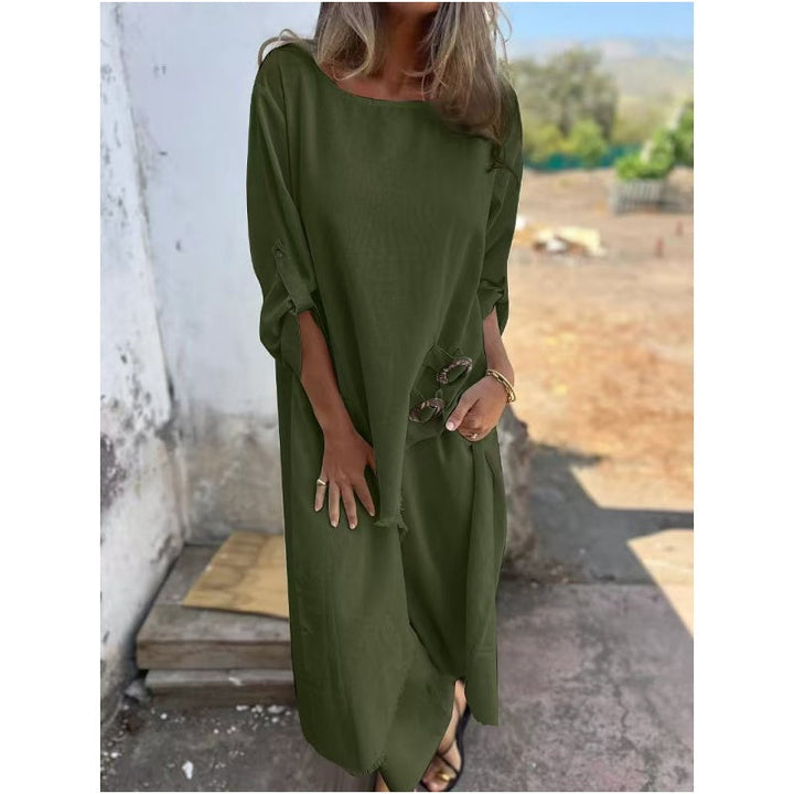 Belinda™ | Long Sleeve Loose Robe and Trousers 2-piece Set