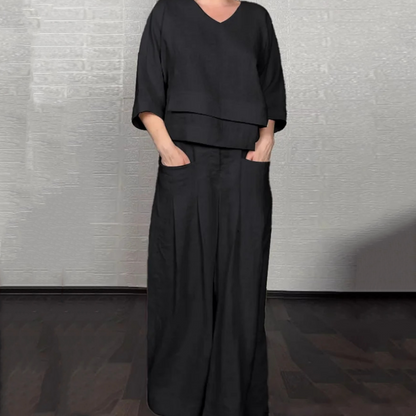 Valentina | 2-piece set with relaxed fit and minimal style for everyday wear