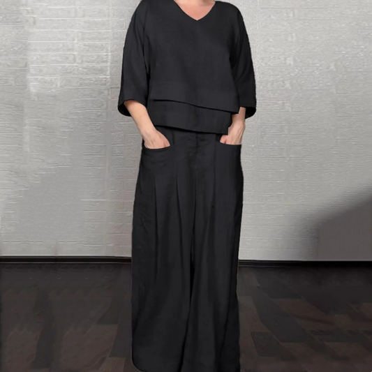 Valentina | 2-piece set with relaxed fit and minimal style for everyday wear