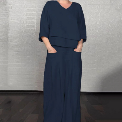 Valentina | 2-piece set with relaxed fit and minimal style for everyday wear