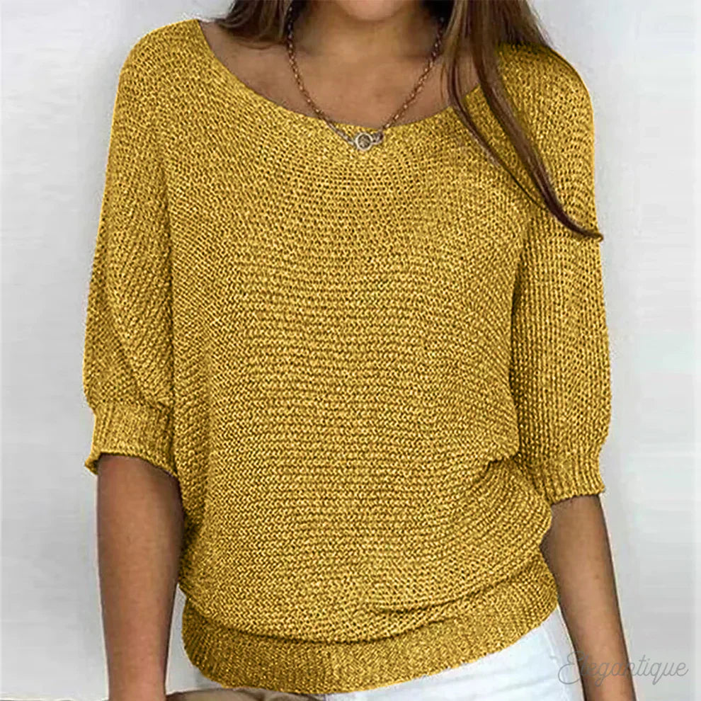Eunice | Relaxed Knit Top