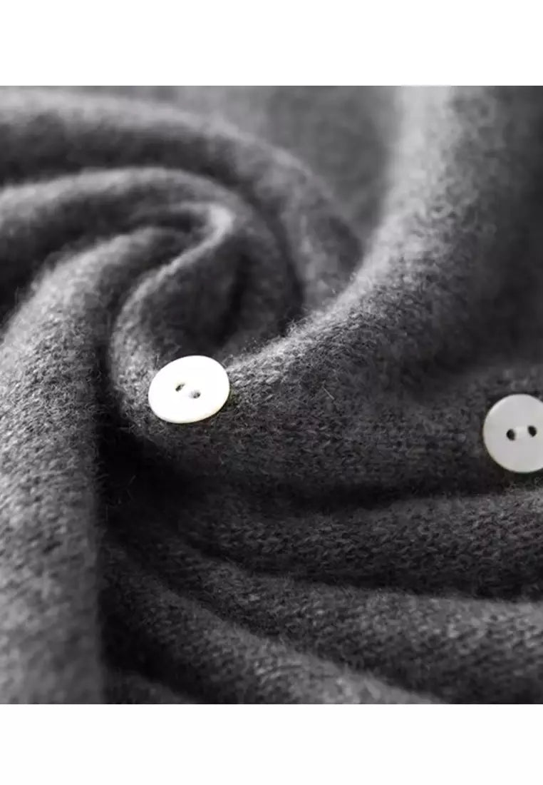 Helena | Knitted Cashmere Cardigan