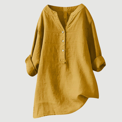 Freja™ – Airy and Comfortable Shirt with Buttons