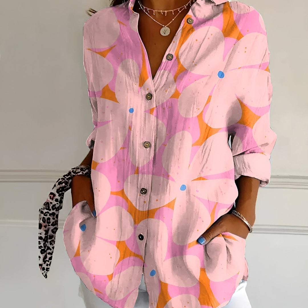 Ronja™ | Blouse with Floral Pattern