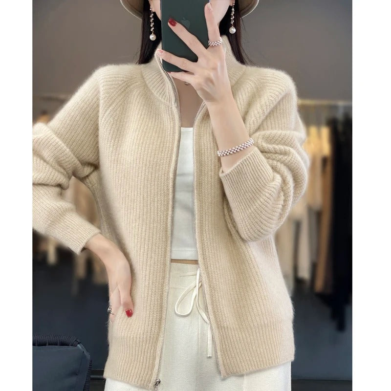 Vienna | Zipper Cardigan