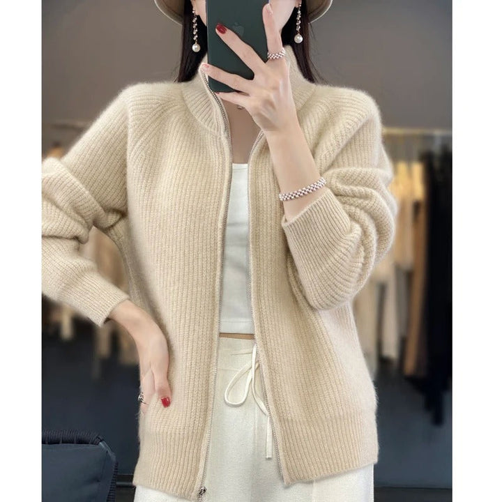 Vienna | Zipper Cardigan